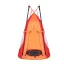 Altalena a nido 110 cm con tenda - Altezza regolabile, uso interno/esterno
