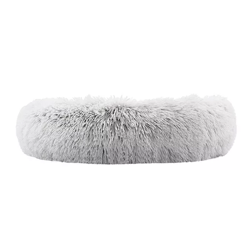 Letto per animali domestici in morbido peluche per cani e gatti - Diametro 100 cm, copertura removibile
