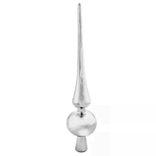 Set di decorazioni per albero di Natale da 112 pezzi in argento - Decorazioni eleganti e festive