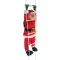 Decorazione di Babbo Natale arrampicatore - 120 cm impermeabile per decorazioni natalizie interne/esterne