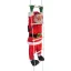 Decorazione di Babbo Natale arrampicatore - 120 cm impermeabile per decorazioni natalizie interne/esterne