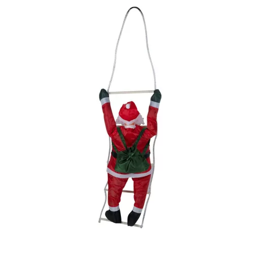Decorazione di Babbo Natale arrampicatore - 120 cm impermeabile per decorazioni natalizie interne/esterne