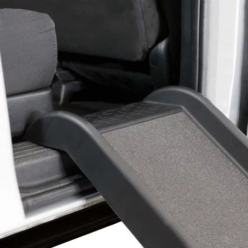 Rampe per animali pieghevole con superficie antiscivolo per un facile accesso a mobili e auto