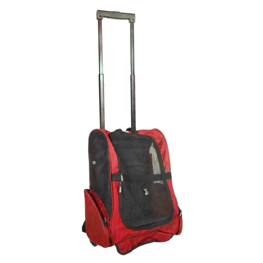 Zaino per animali domestici 2-in-1 con ruote - Durevole e confortevole per piccoli animali