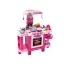 Set di cucina interattivo per bambini con accessori - Rosa