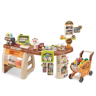   Set di supermercato giocattolo da 65 pezzi con accessori realistici per bambini
