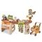 Set di supermercato giocattolo da 65 pezzi con accessori realistici per bambini