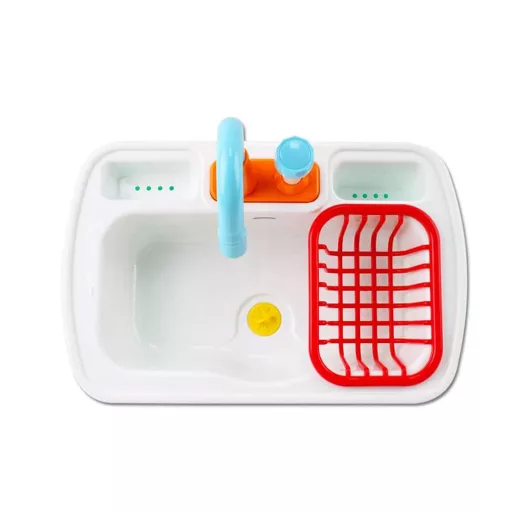 Set da gioco lavandino per bambini con accessori realistici - Blu