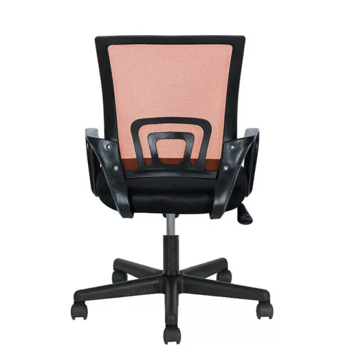 Sedia da ufficio ergonomica con braccioli - schienale in rete, altezza regolabile, rotazione a 360°, diversi colori