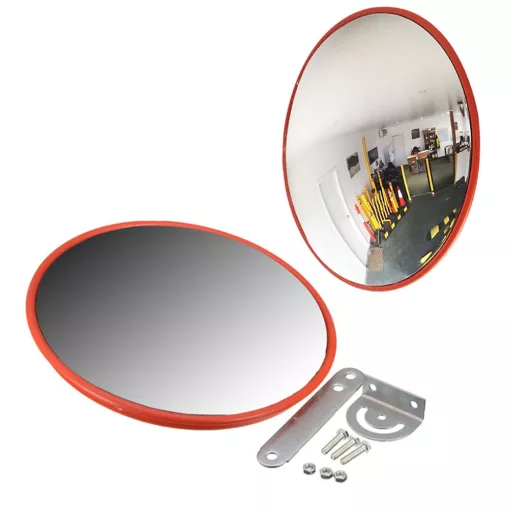 Specchio per traffico interno da 30 cm per sicurezza e visibilità