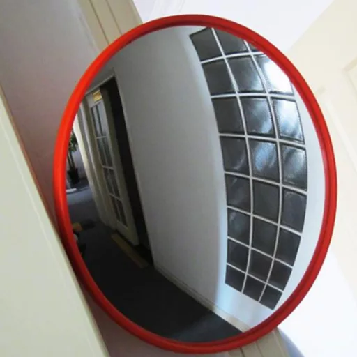 Specchio per traffico interno da 30 cm per sicurezza e visibilità