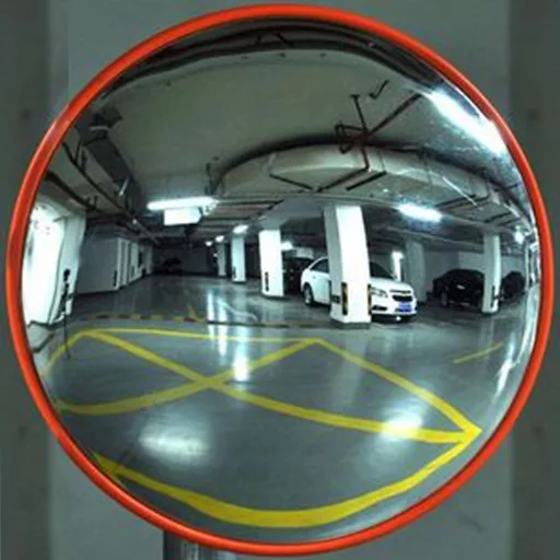 Specchio per traffico interno da 30 cm per sicurezza e visibilità
