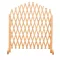 Set di tralicci in legno regolabili - 2 pezzi, pino resistente alle intemperie, larghezza massima 150 cm