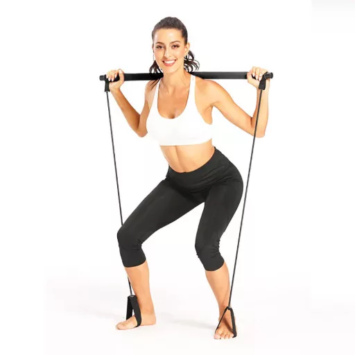 Barra di resistenza portatile per fitness per allenamenti a casa e in palestra
