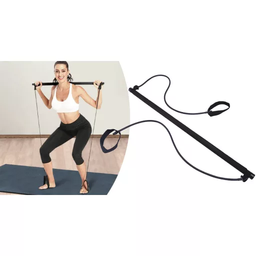 Barra di resistenza portatile per fitness per allenamenti a casa e in palestra