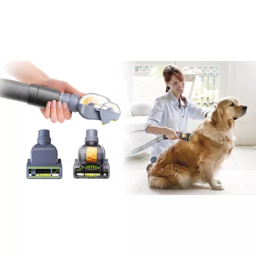 Accessorio per aspirapolvere per peli di animali - Compatibile, facile da pulire, design compatto