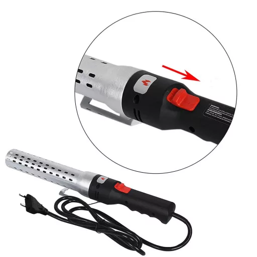Accenditore per griglia elettrica - 2000W, 650°C, senza sostanze chimiche, leggero, durevole