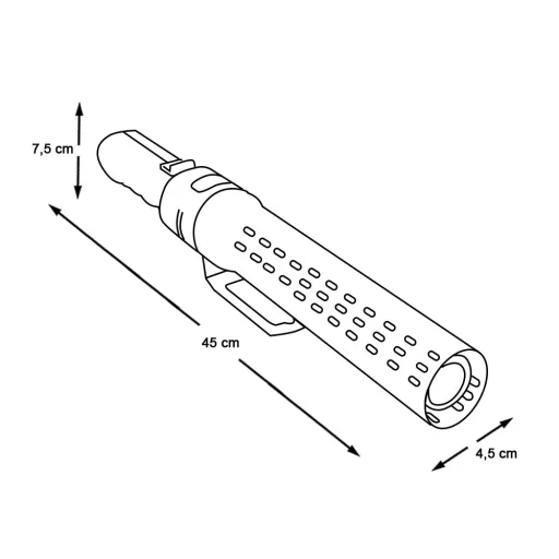 Accenditore per griglia elettrica - 2000W, 650°C, senza sostanze chimiche, leggero, durevole