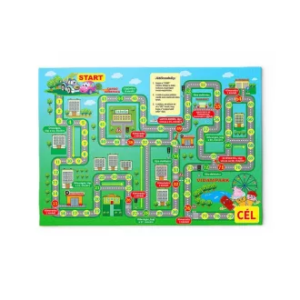   Tappeto da gioco per bambini 130x180 cm con motivi divertenti - Morbido, Antiscivolo, Educativo