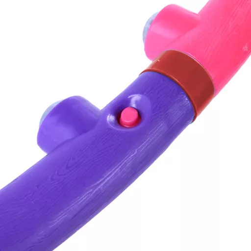 Hula Hoop Colorato 98 cm con Noduli Massaggianti per Fitness e Divertimento