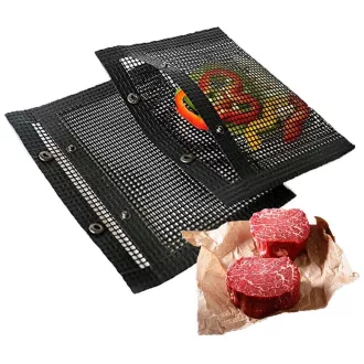   Borsa da griglia antiaderente 14x24 cm per una facile cottura al BBQ