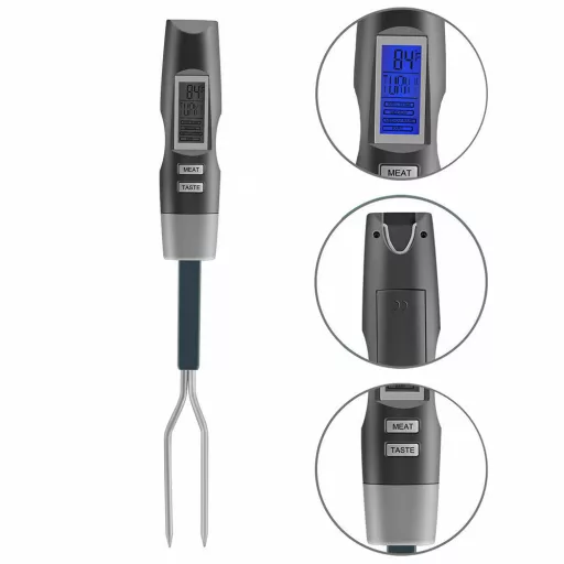 Termometro Digitale per Carne con Display LCD per Grigliate e Cottura Perfetta