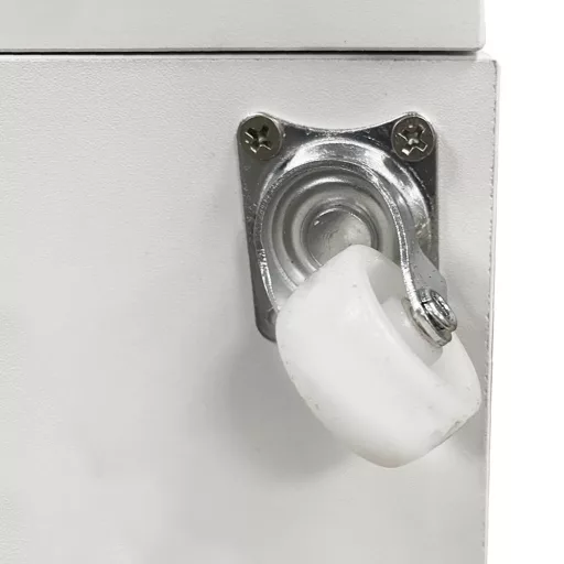 Mobiletto di stoccaggio stretto con 2 cassetti - Design moderno in MDF