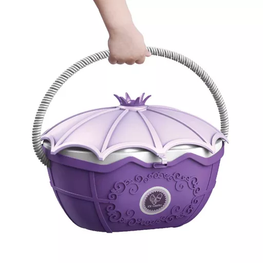 Carrello dei gelati 4-in-1 con accessori realistici - Portatile e pieghevole
