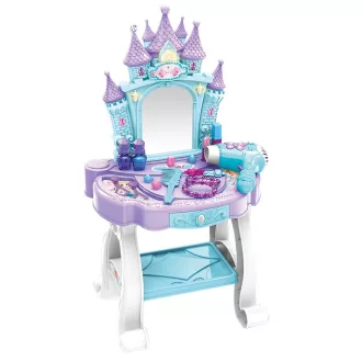   Tavolo da trucco interattivo per principesse con musica e luci - Include accessori