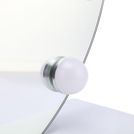 Specchio per trucco LED con controllo touchscreen e luminosità regolabile