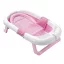 Vasca da bagno pieghevole per bambini con rete - salvaspazio e portatile, disponibile in 2 colori