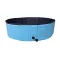 Piscina per cani con superficie antiscivolo - diametro 120 cm per divertimento rinfrescante estivo