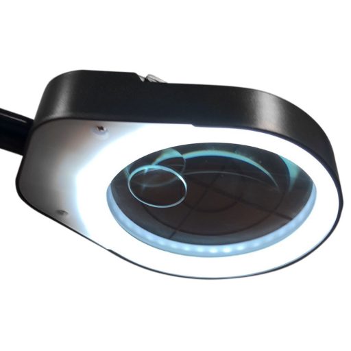 Lente d'ingrandimento LED da tavolo con lenti 3X/10X e luminosità regolabile