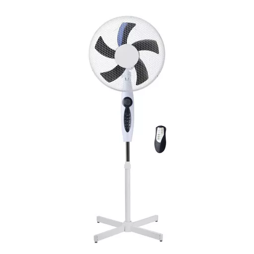 Ventilatore da terra con telecomando e 3 modalità e altezza regolabile