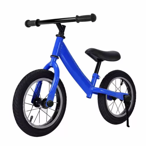 Bicicletta equilibrio blu regolabile per bambini - Leggera, Durevole, 3 anni+