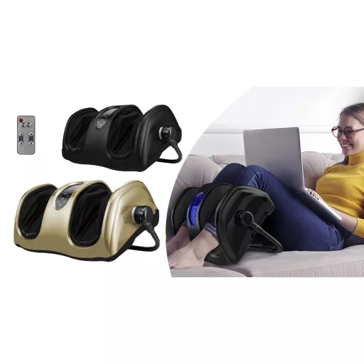 Massaggiatore 3-in-1 per piedi con funzione riscaldante e telecomando