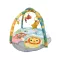 Tappeto da gioco in cotone morbido per bambini con arco attività e giocattoli in peluche