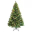 Albero di Natale LED 150 cm con luci bianche calde - Montaggio facile e design salvaspazio