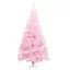 Albero di Natale artificiale rosa - 210 cm, facile da montare, varie dimensioni