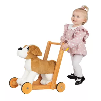   Assistente per passeggiate con cane Bernard - Morbido, musicale e sicuro con struttura in legno