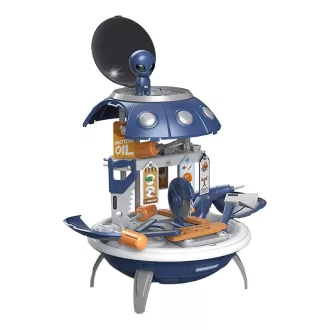   Set di attrezzi UFO con proiettore, kit portatile da 52 pezzi per bambini