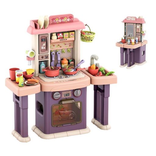 Set da gioco 2-in-1 Cucina e Bagno, 43 pezzi per bambini