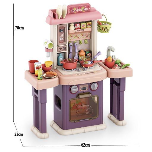 Set da gioco 2-in-1 Cucina e Bagno, 43 pezzi per bambini