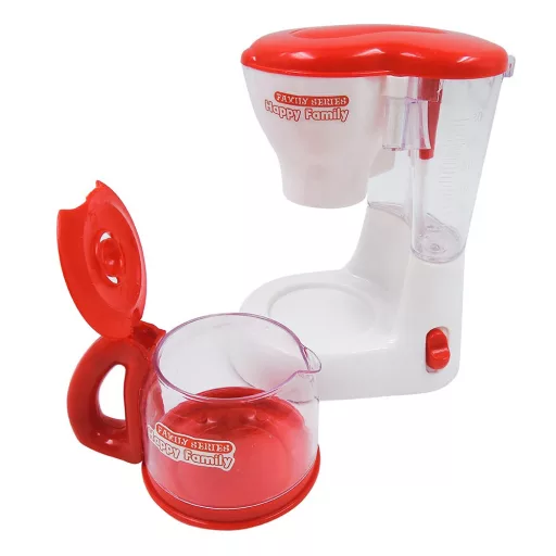 Set di elettrodomestici per bambini 4 pezzi con suoni realistici e 8 accessori