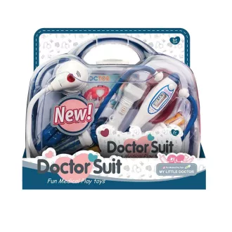  Set medico per bambini da 13 pezzi con strumenti medici realistici in borsa portatile