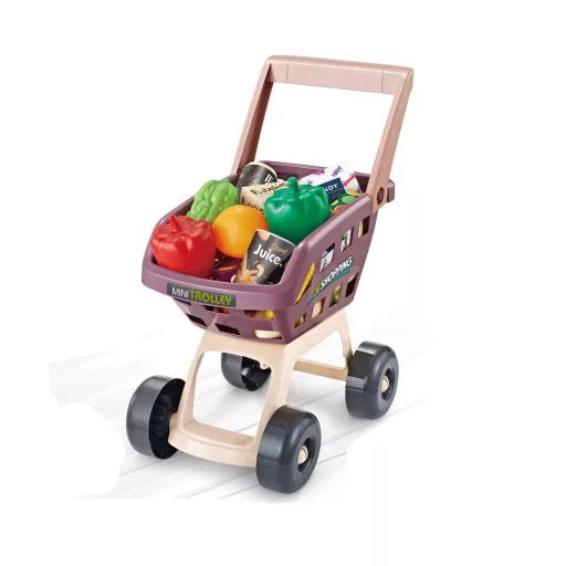 Set da gioco supermercato interattivo con 60 accessori per bambini