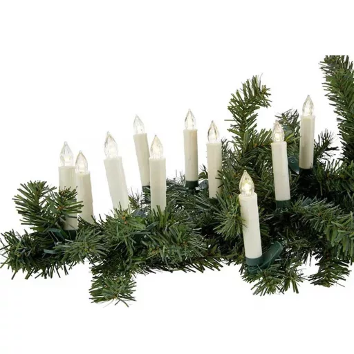 Set di candele LED senza fili, 30 pezzi con telecomando, vari colori