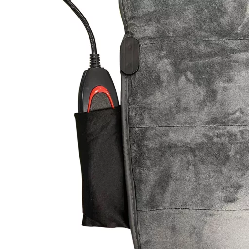 Tappetino da massaggio in pietra giada con terapia del calore - 3 modalità di massaggio, design portatile