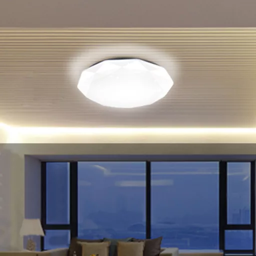 Lampada da soffitto Smart RGB LED con controllo Wi-Fi e luminosità regolabile