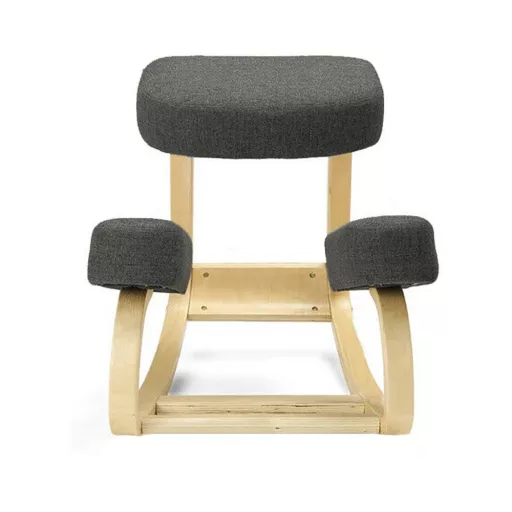 Sedia da ginocchio ergonomica che migliora l'equilibrio - Grigia
